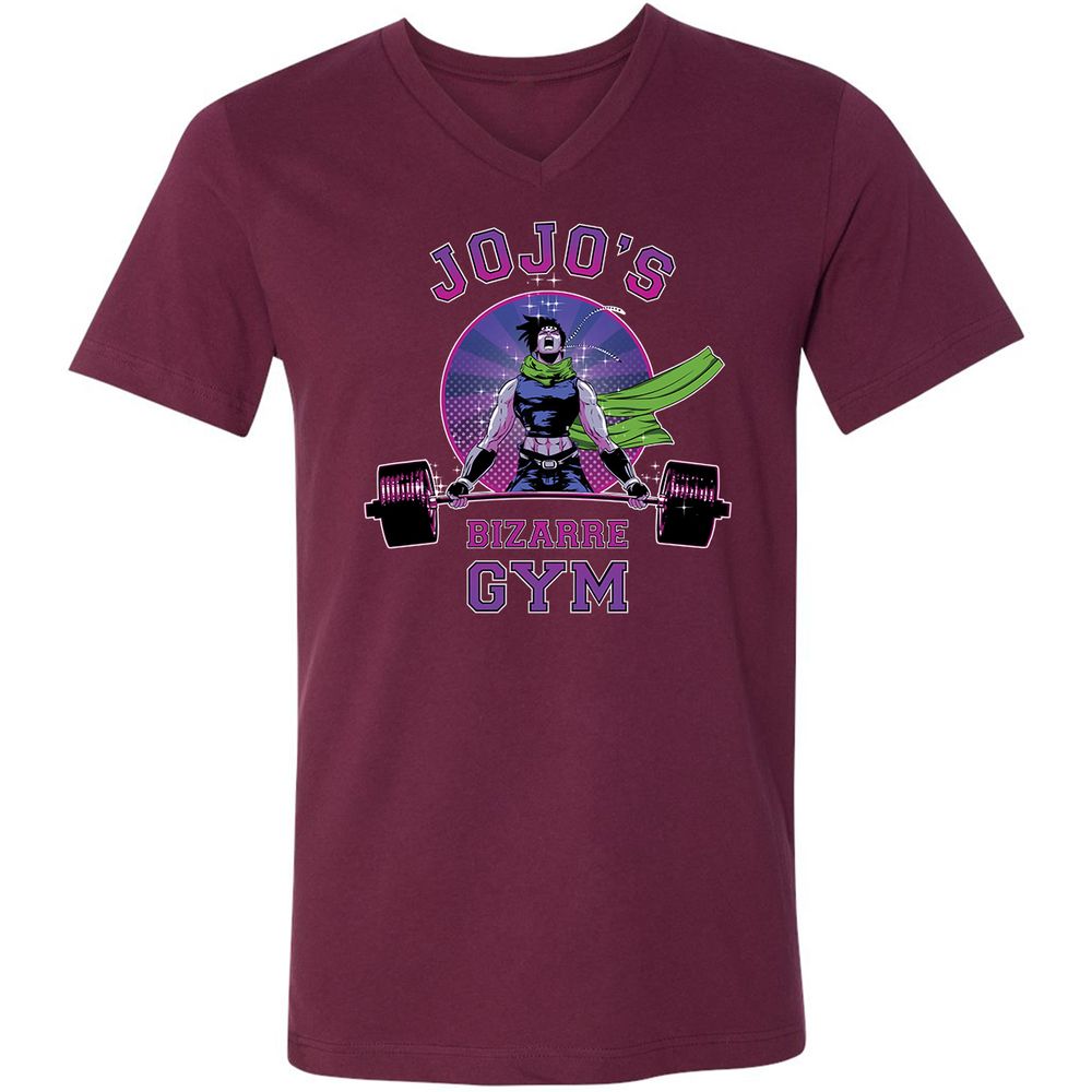 Unisex V-Neck T-Shirt - SBDSF32P - Maroon - 6