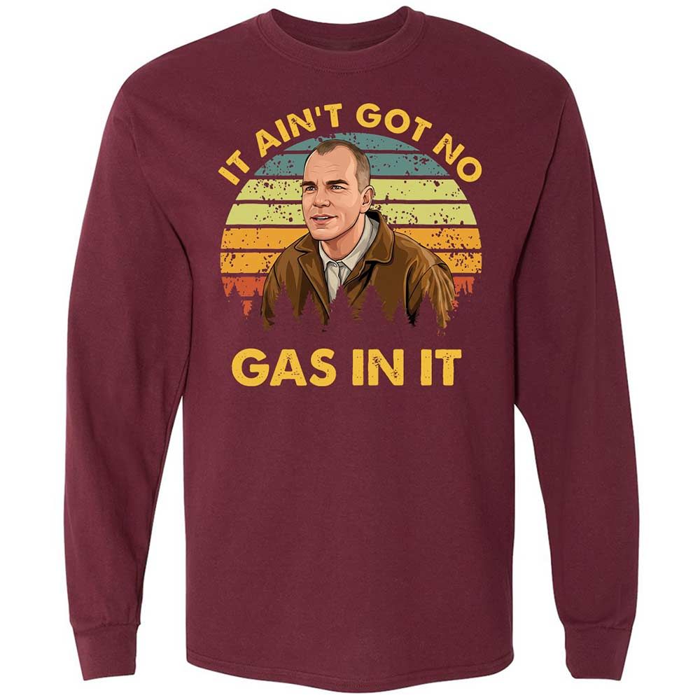 Long Sleeve T-Shirt - 57Q9V2MC - Maroon - 6