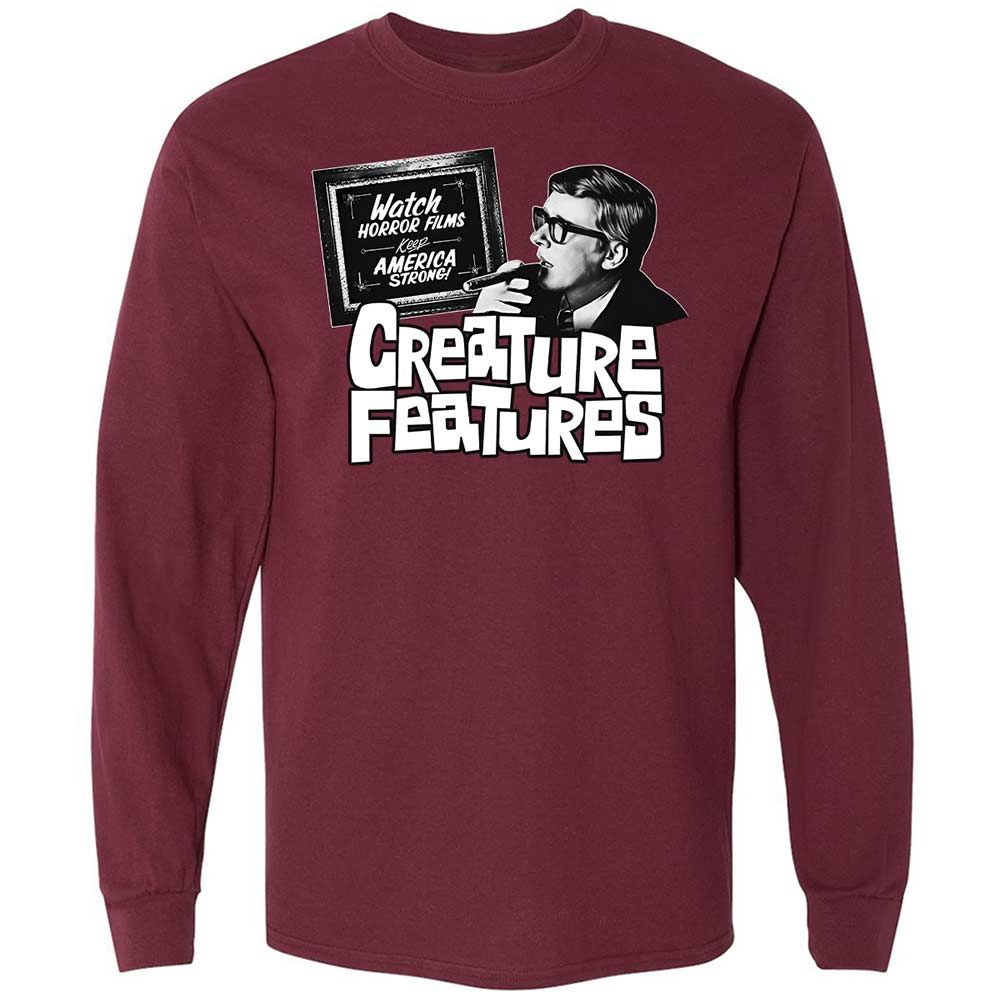 Bob Wilkins Creature Features - Maroon - 6