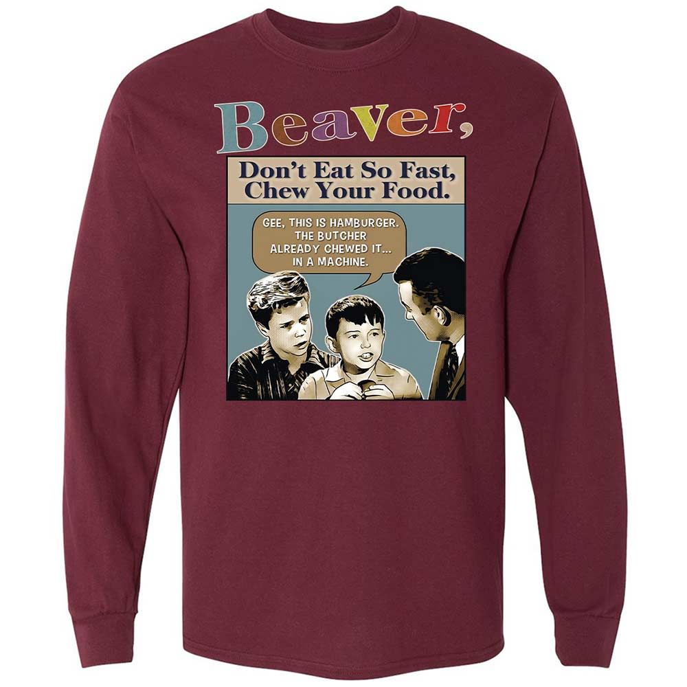 Long Sleeve T-Shirt - NBUEEDK7 - Maroon - 6