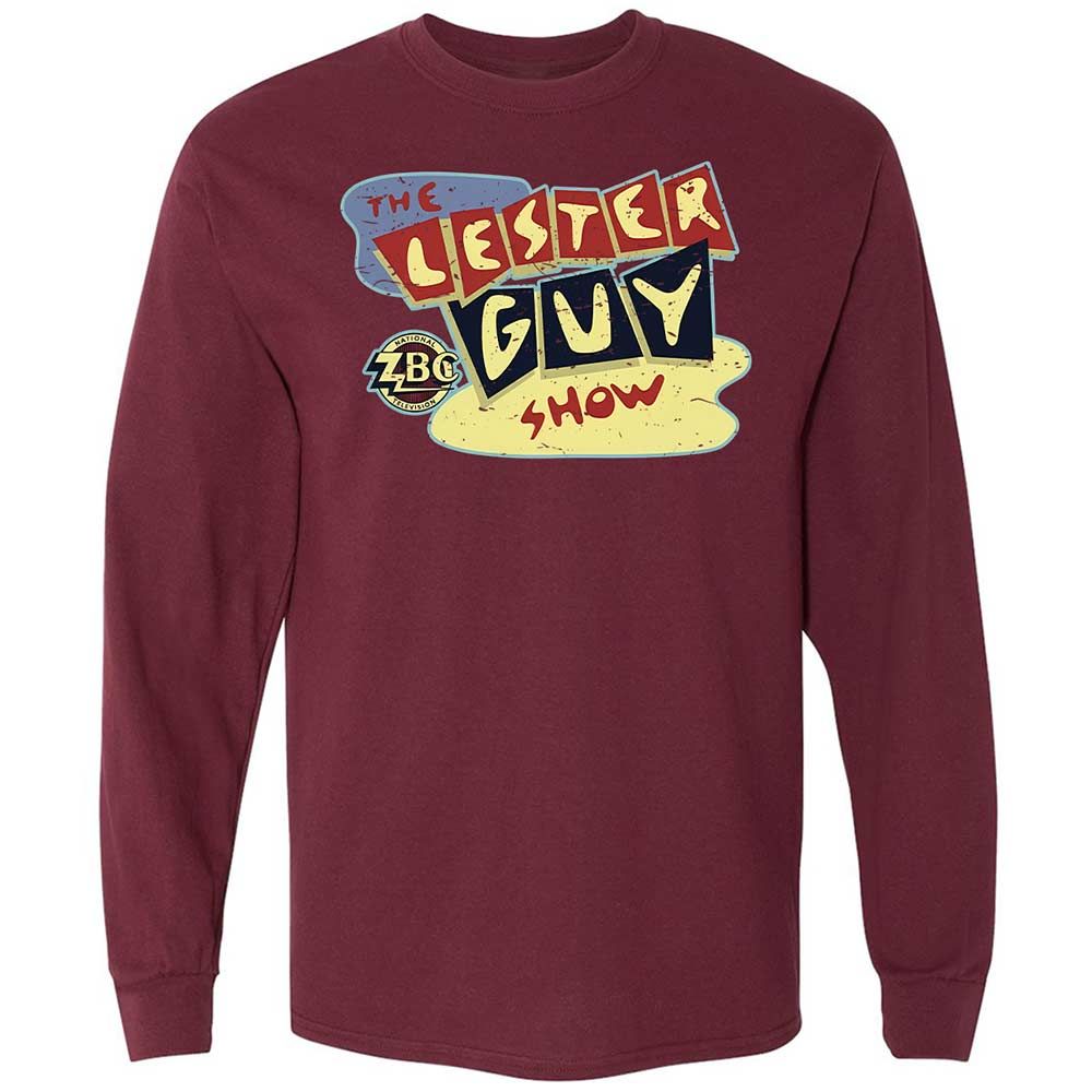 Long Sleeve T-Shirt - 367D9QDN - Maroon - 6