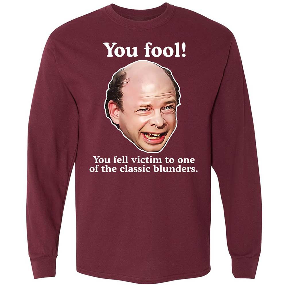 Long Sleeve T-Shirt - 7XQU2E6X - Maroon - 6