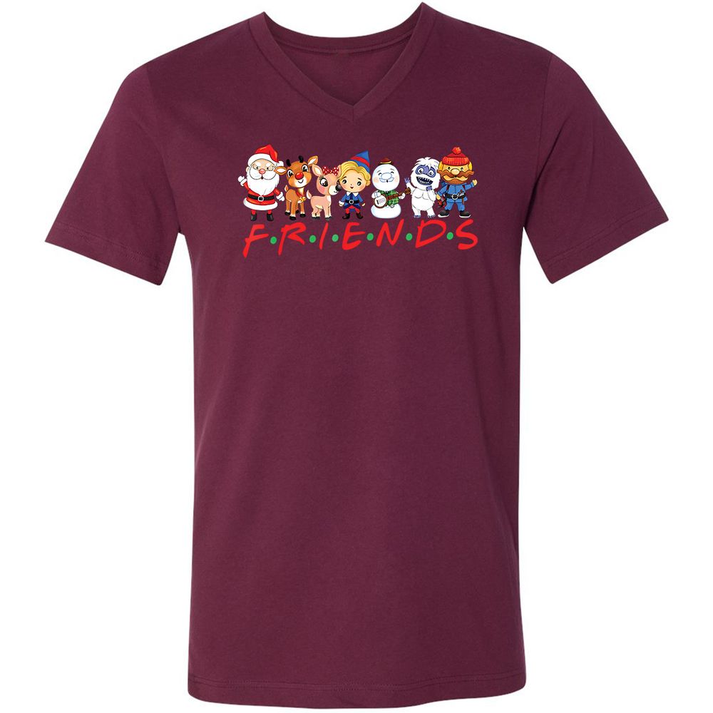 Friends Christmas - Maroon - 6