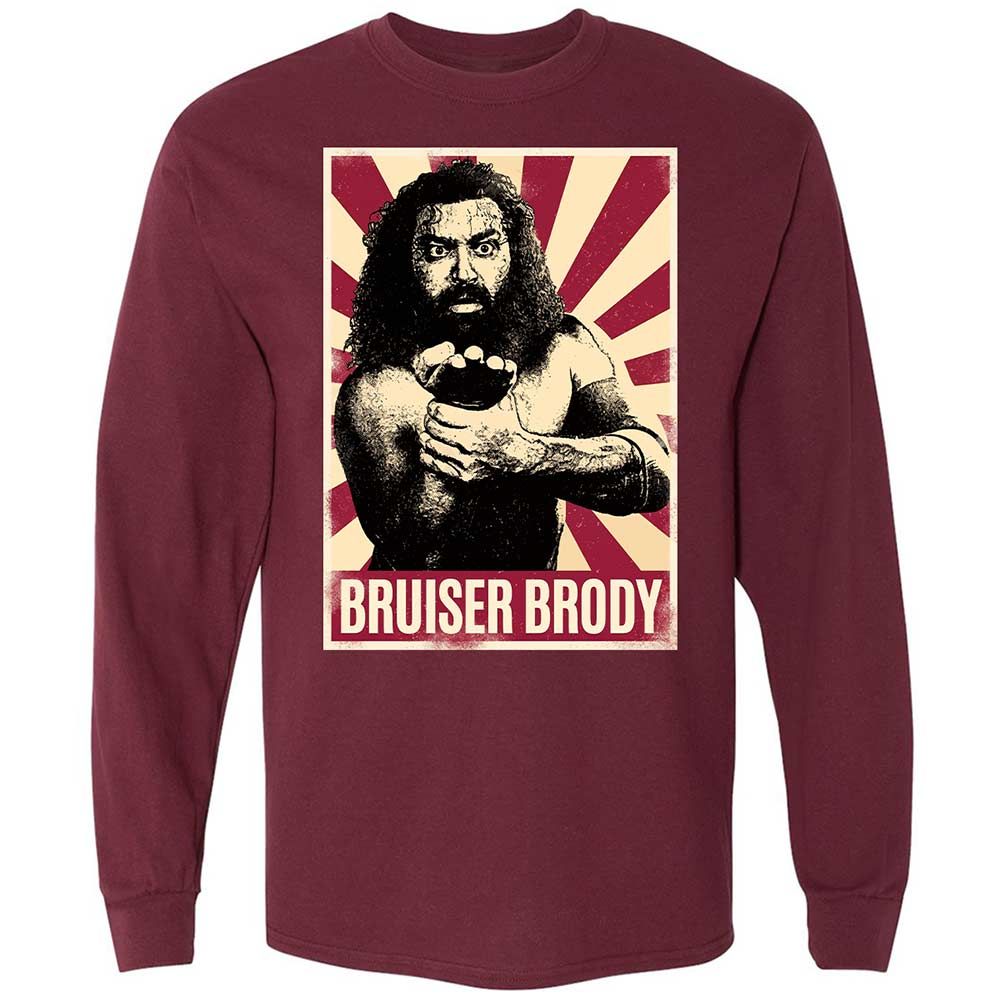 Long Sleeve T-Shirt - 5355L9FC - Maroon - 6