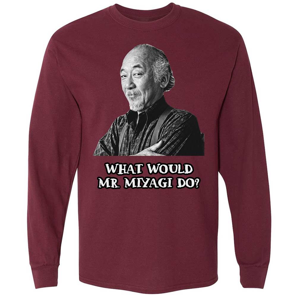 Long Sleeve T-Shirt - XMMZX1TF - Maroon - 6