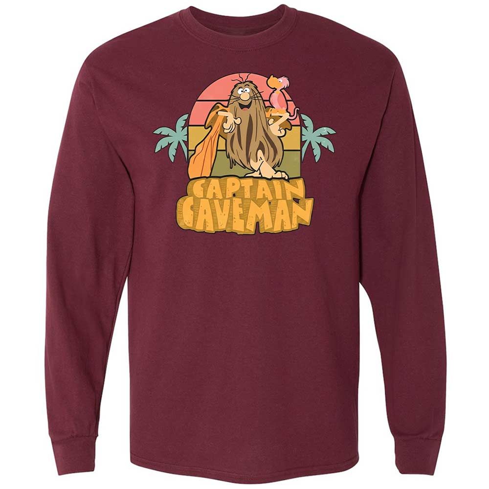 Long Sleeve T-Shirt - 3YHM6NF3 - Maroon - 6