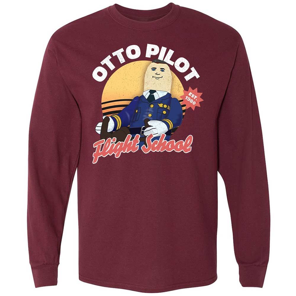 Long Sleeve T-Shirt - KGK5D1DG - Maroon - 6