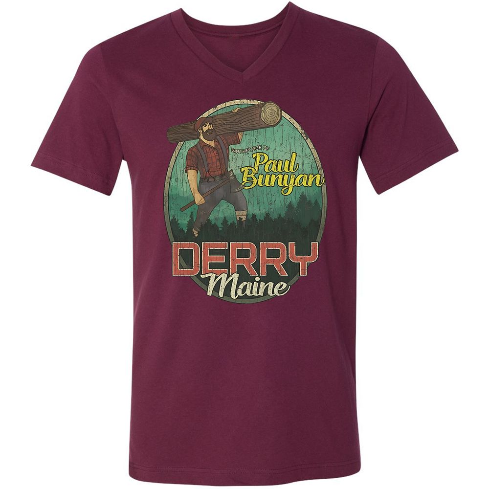Derry Birthplace of Paul Bunyan - Maroon - 6