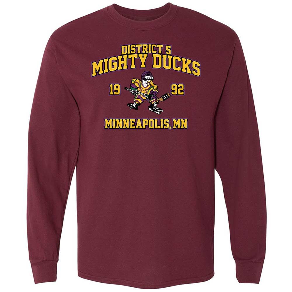 District 5 Ducks - Maroon - 6