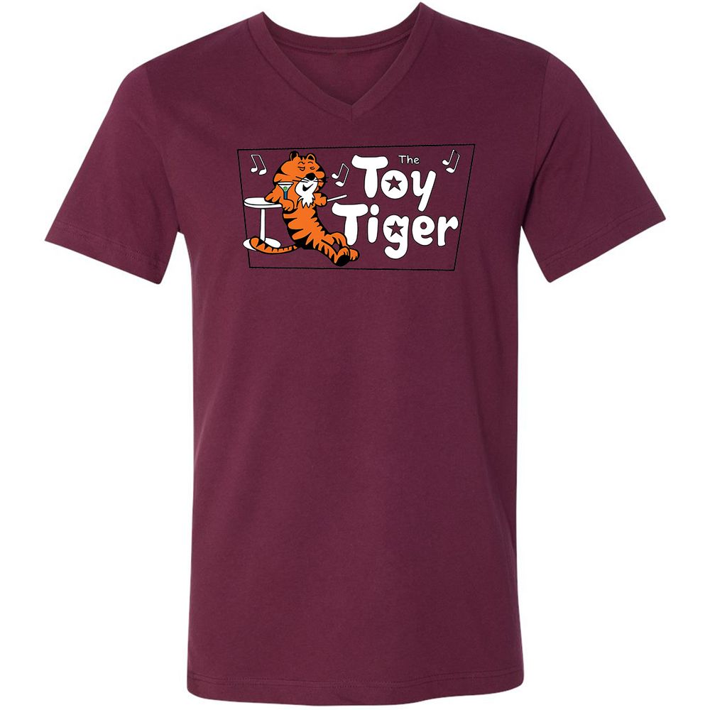 Toy Tiger bar - Maroon - 6