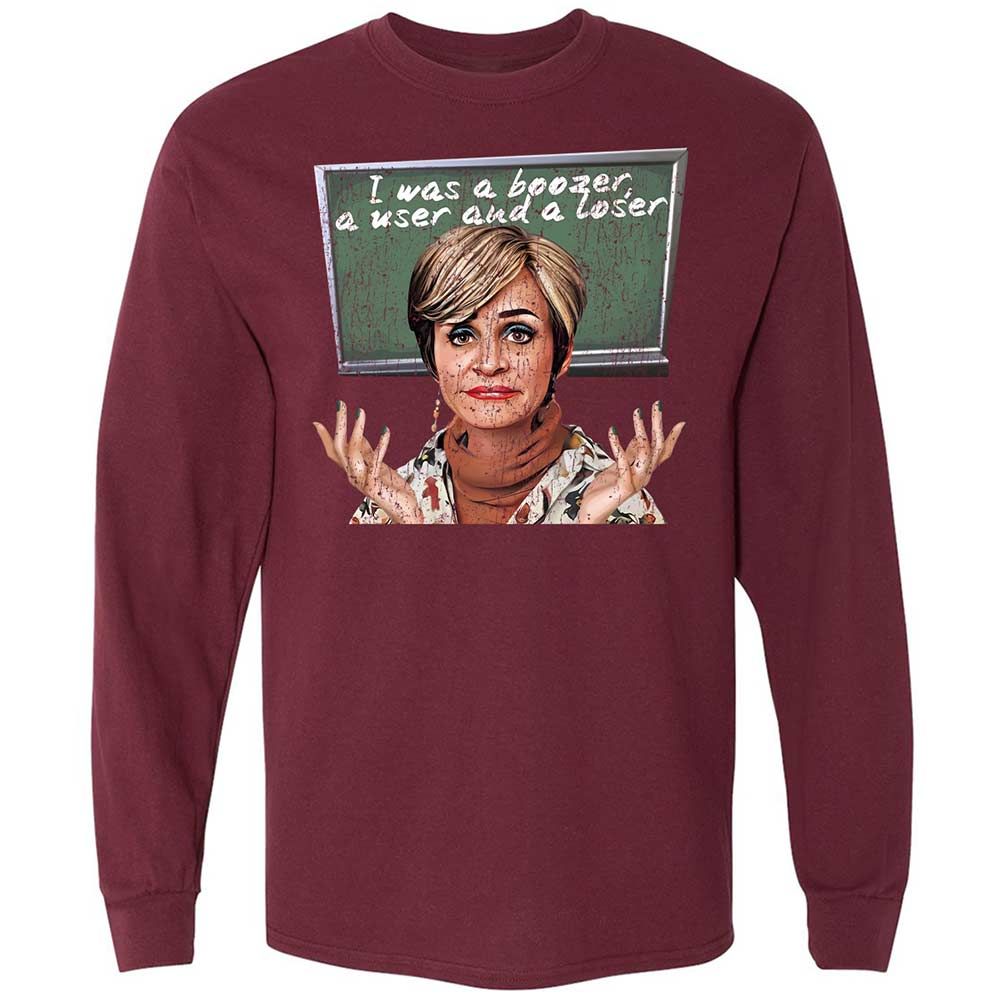 Long Sleeve T-Shirt - 1HGMUHNP - Maroon - 6