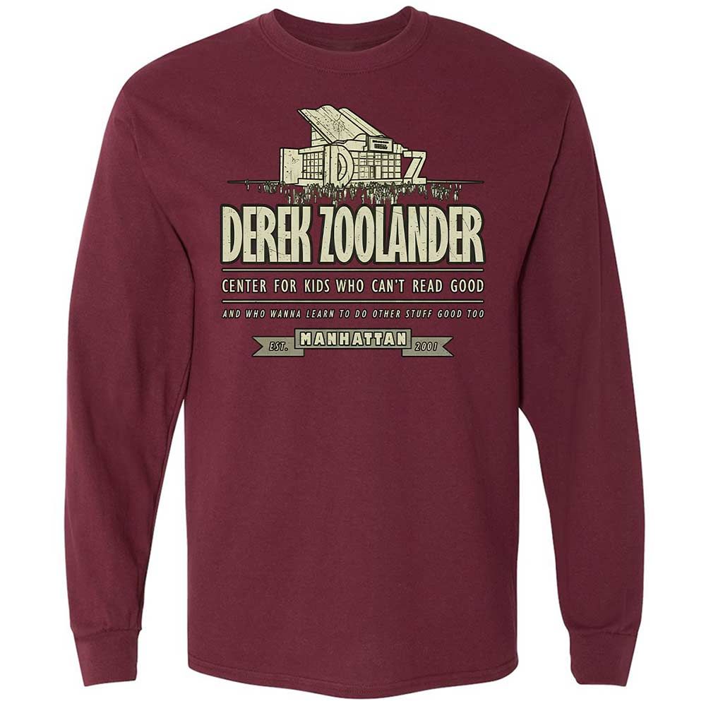 Long Sleeve T-Shirt - 5X8EHEZW - Maroon - 6