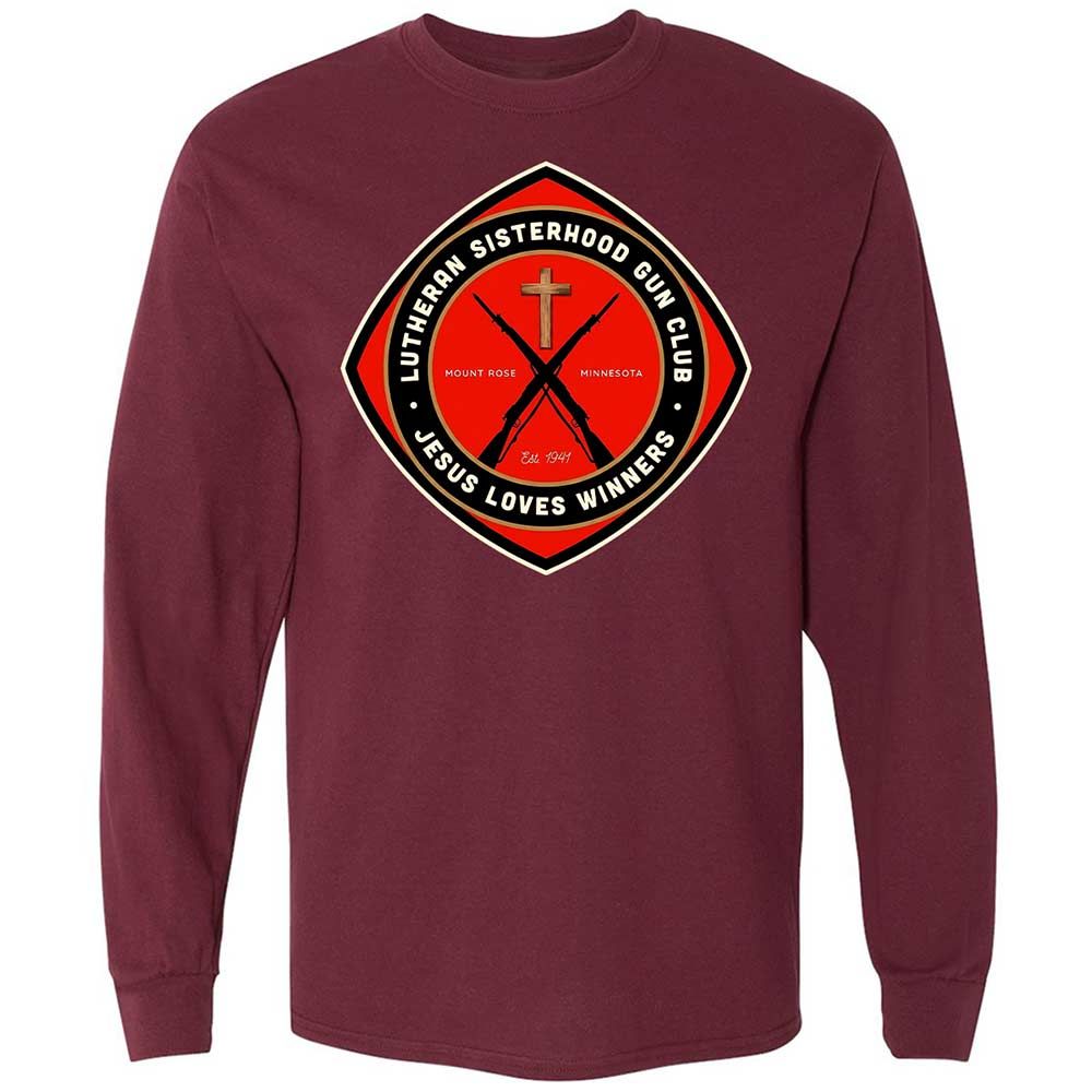 Lutheran Sisterhood Gun Club - Maroon - 6