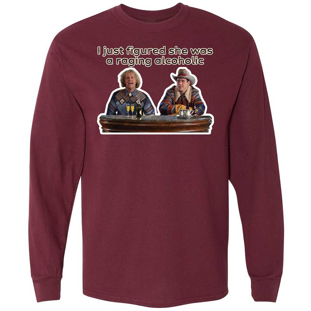 Long Sleeve T-Shirt - 5WN8ELDR - Maroon - 6