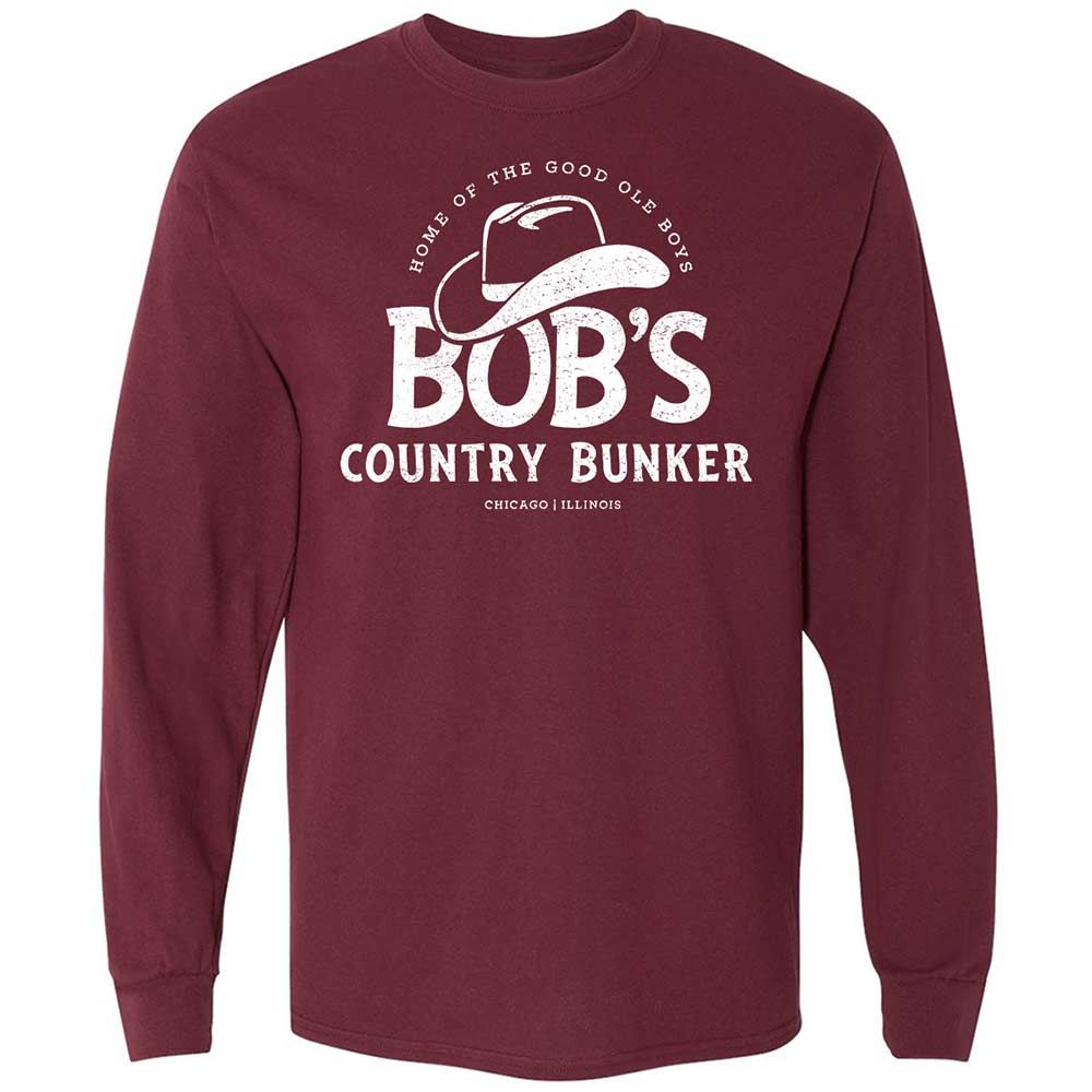 Long Sleeve T-Shirt - X3VGLM4V - Maroon - 6