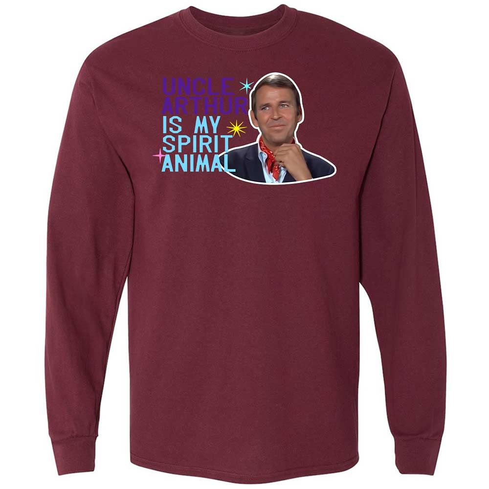 Long Sleeve T-Shirt - GGGB43RP - Maroon - 6