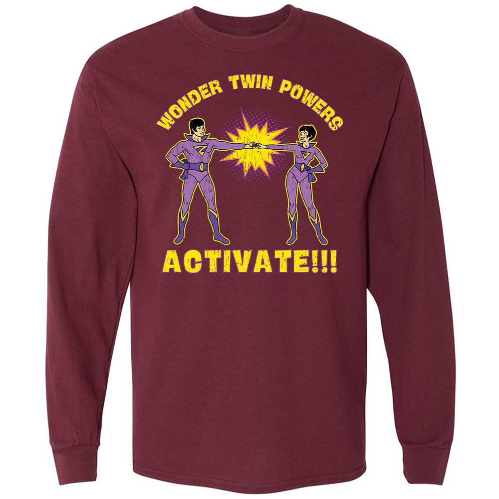 Long Sleeve T-Shirt - WC58D6PH - Maroon - 6