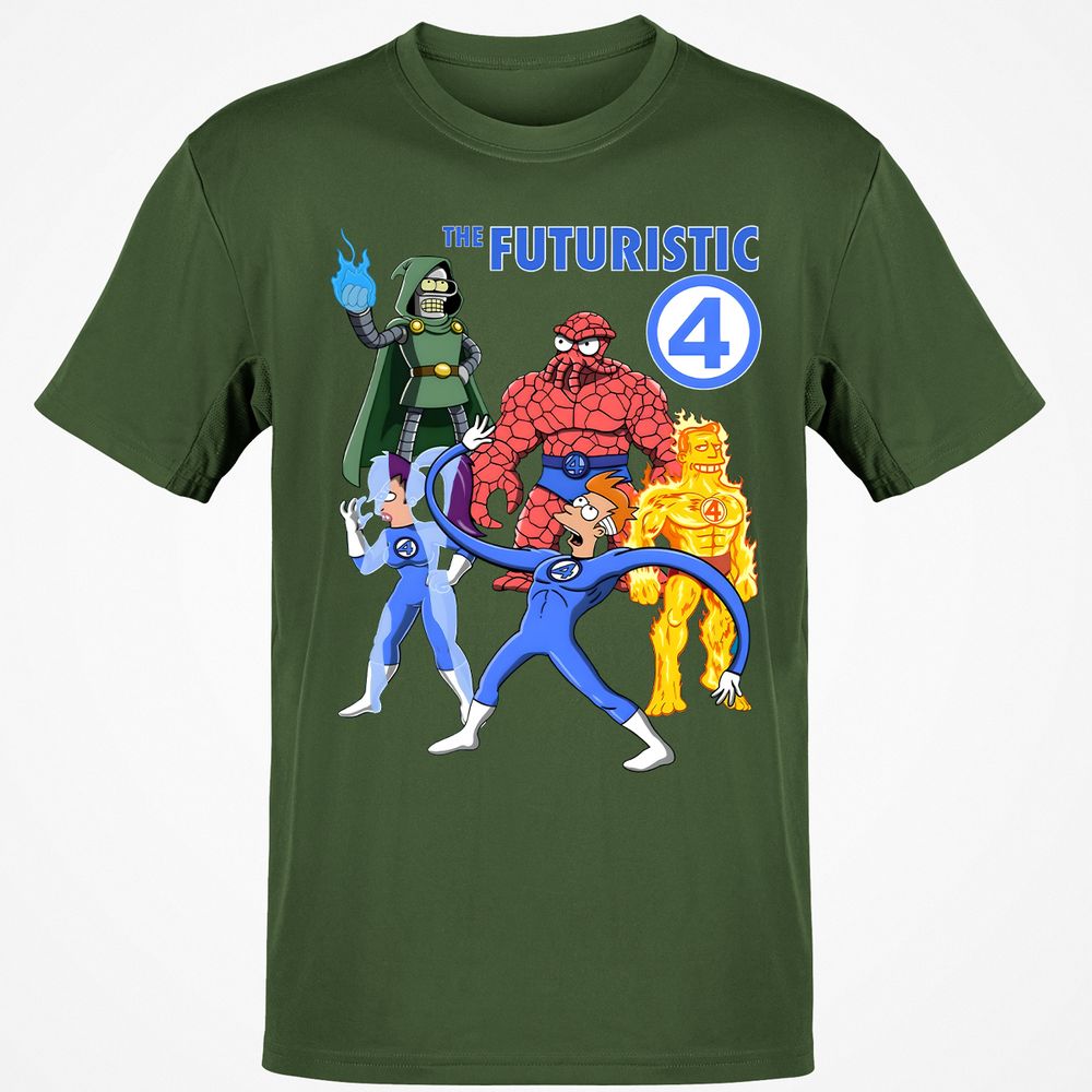 Classic Unisex T-Shirt - RX9XBK8M - Military Green - 6