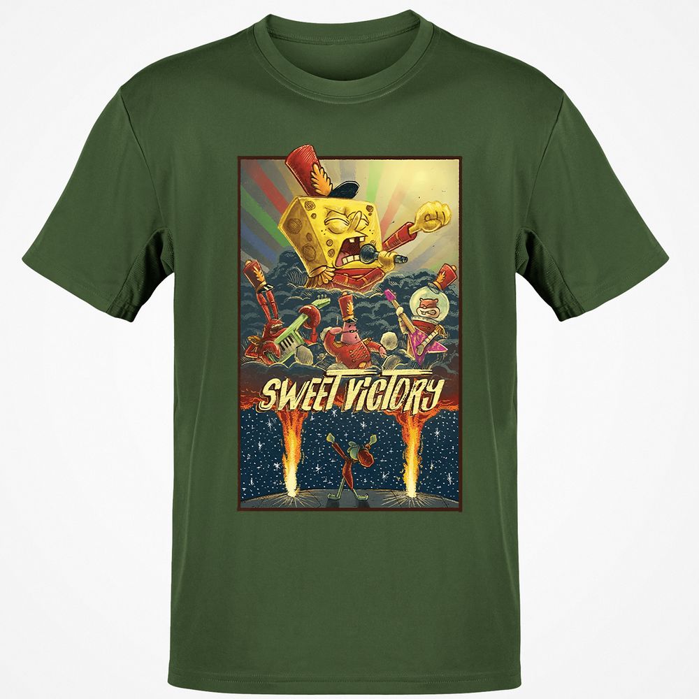 Classic Unisex T-Shirt - XDY45ZH7 - Military Green - 6