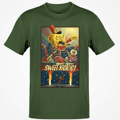 Classic Unisex T-Shirt - XDY45ZH7 - Military Green - 6