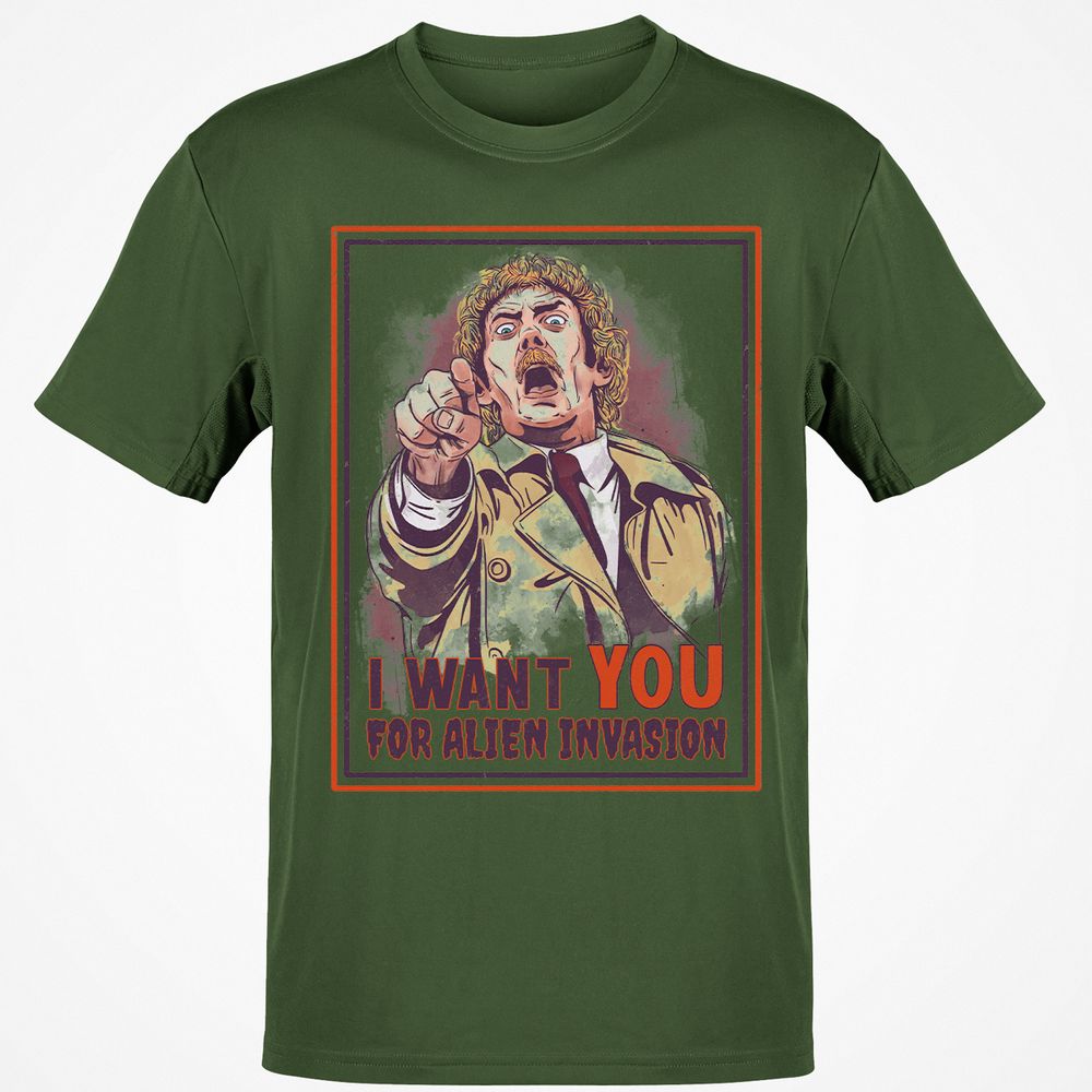 Classic Unisex T-Shirt - S3L1V1AE - Military Green - 6