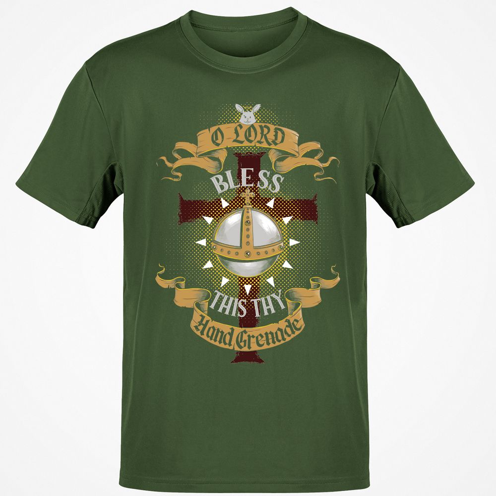 Classic Unisex T-Shirt - 7E85QEEA - Military Green - 6