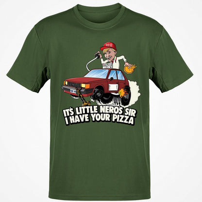 Little Nero's I have your pizza! - Military Green - 6