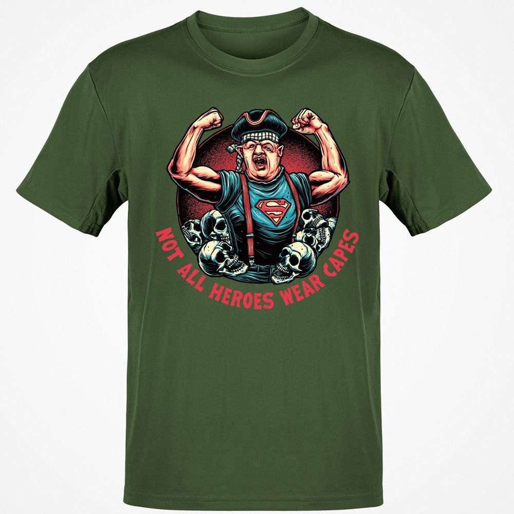 Classic Unisex T-Shirt - TQGC355K - Military Green - 6
