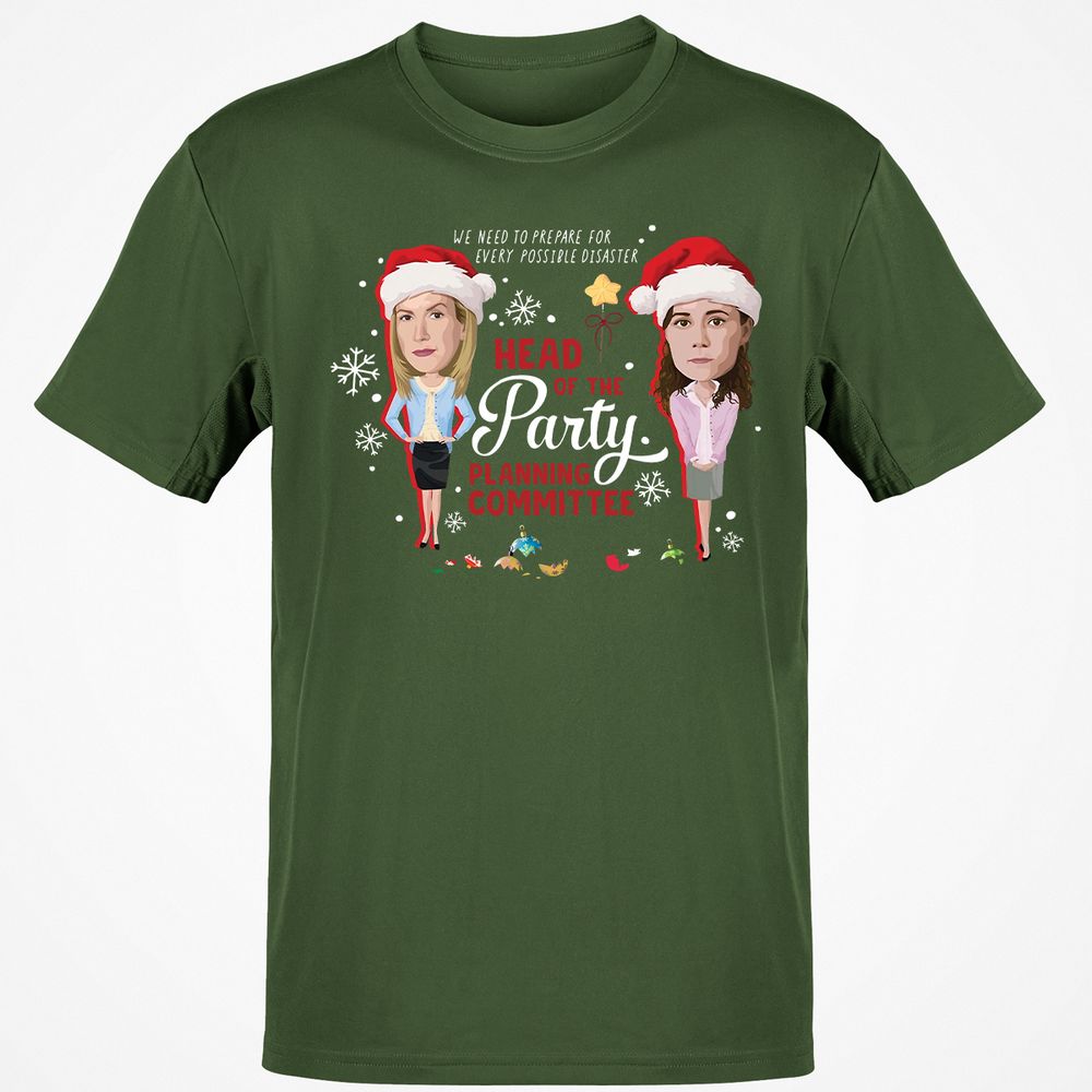 Head Of The Party Planning Committee Christmas - Military Green - 6