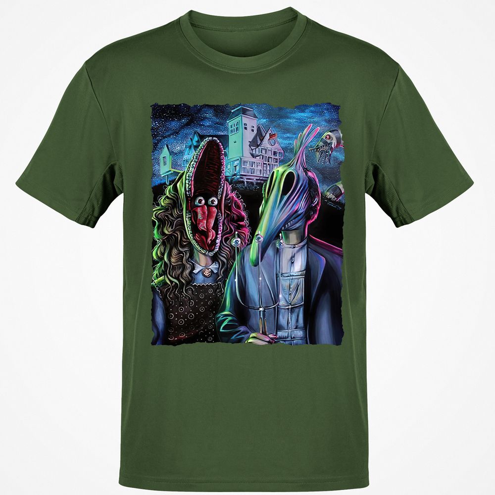 Classic Unisex T-Shirt - LP5EG6YX - Military Green - 6