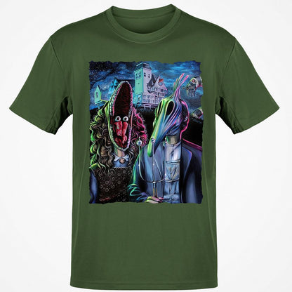 Classic Unisex T-Shirt - LP5EG6YX - Military Green - 6