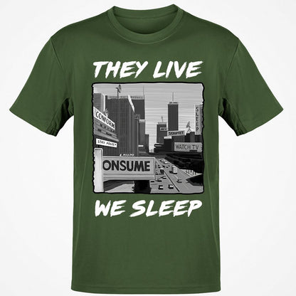 Classic Unisex T-Shirt - ZVFMG6J5 - Military Green - 6