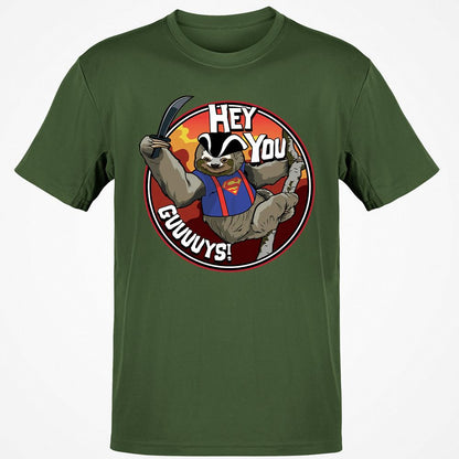 Classic Unisex T-Shirt - HWZ642M7 - Military Green - 6