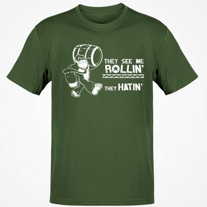 Classic Unisex T-Shirt - ZXFB33GD - Military Green - 6