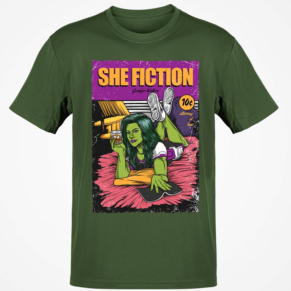 Classic Unisex T-Shirt - 37KGG5LU - Military Green - 6