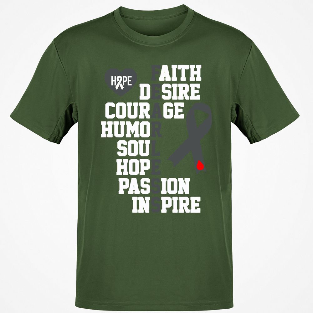 Classic Unisex T-Shirt - T6VT96GW - Military Green - 6