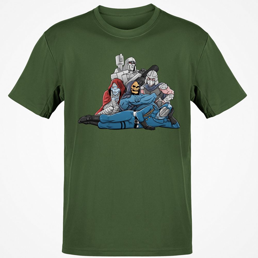 Classic Unisex T-Shirt - B8S41E2F - Military Green - 6