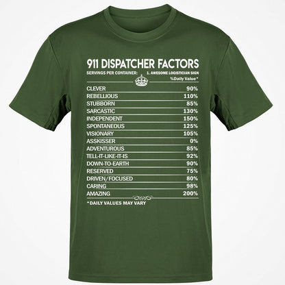 Classic Unisex T-Shirt - VQF7ZTCS - Military Green - 6