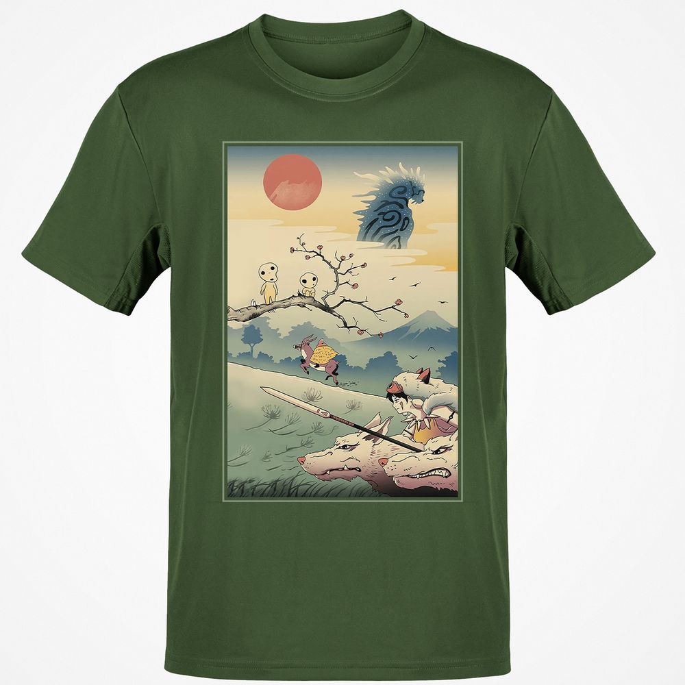 Classic Unisex T-Shirt - B9J43CP4 - Military Green - 6