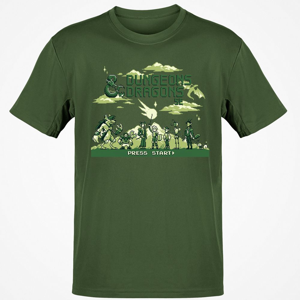 Classic Unisex T-Shirt - 5LEG2RJR - Military Green - 6