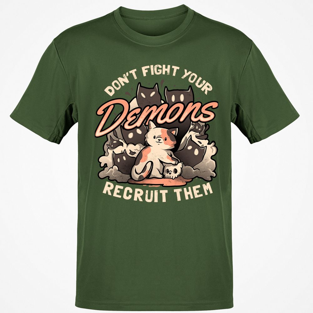 Classic Unisex T-Shirt - YKYVDVJQ - Military Green - 6