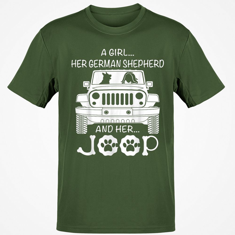 Classic Unisex T-Shirt - 2V28F4GG - Military Green - 6