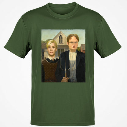 Classic Unisex T-Shirt - GCL34DF7 - Military Green - 6