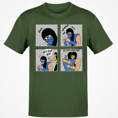 Classic Unisex T-Shirt - QX354A1R - Military Green - 6