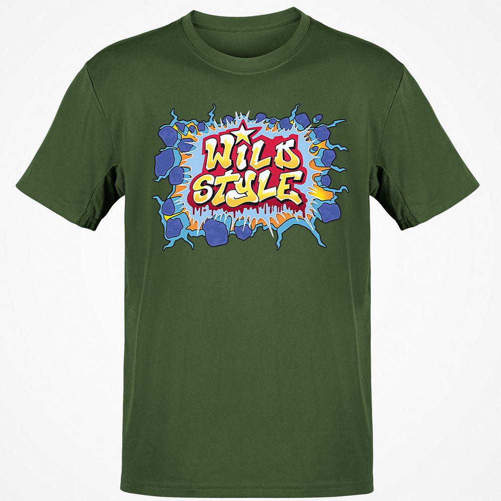 Classic Unisex T-Shirt - Black - Military Green - 6