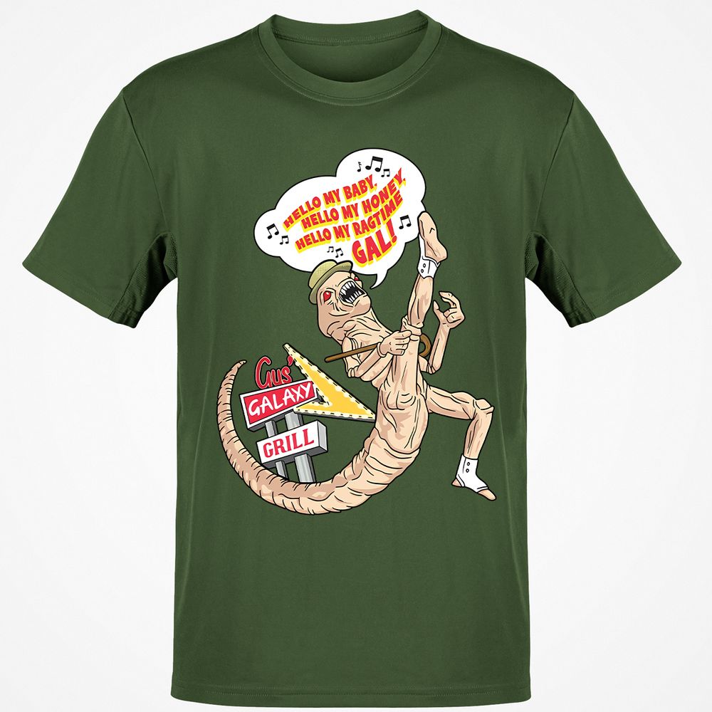 Classic Unisex T-Shirt - LNECCL5S - Military Green - 6