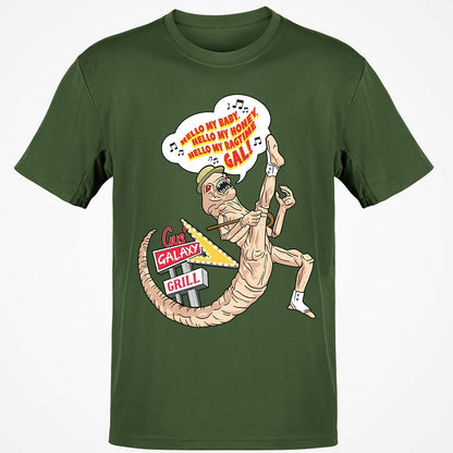 Classic Unisex T-Shirt - LNECCL5S - Military Green - 6