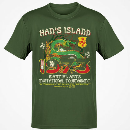Classic Unisex T-Shirt - EXH8DD5U - Military Green - 6