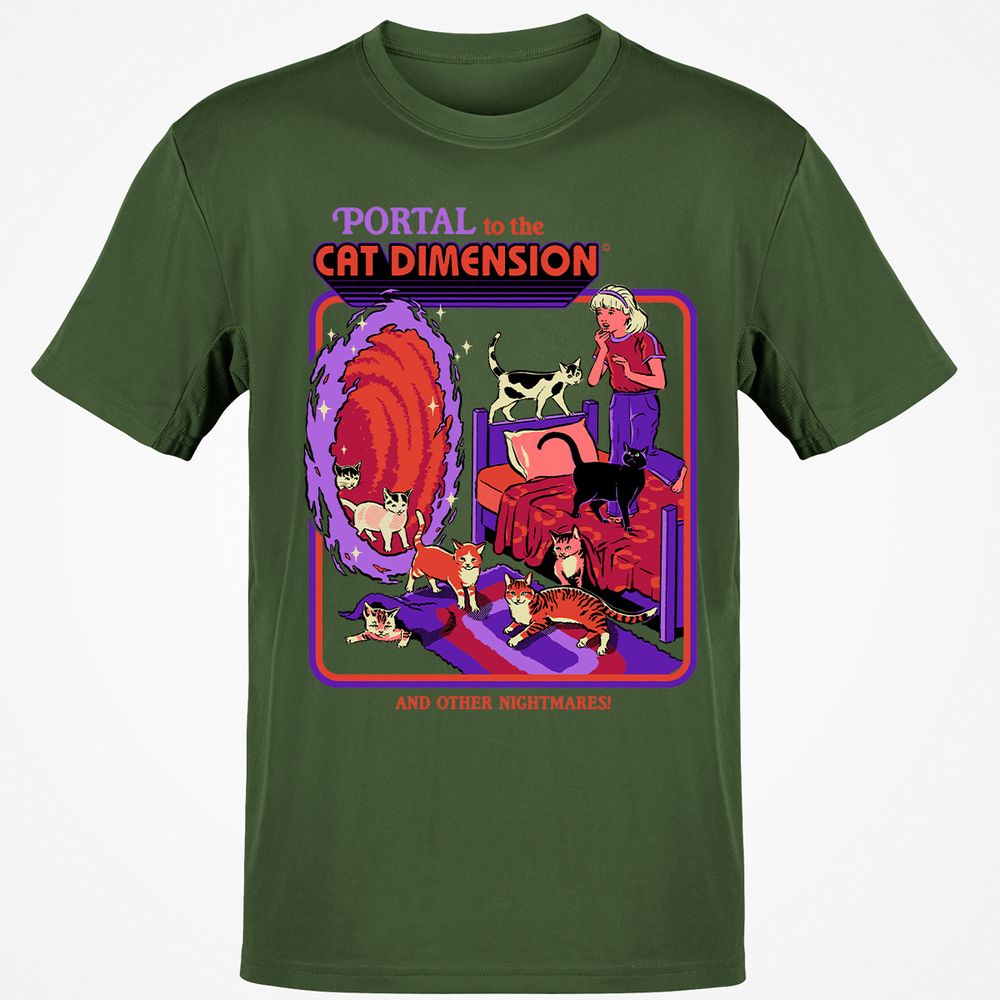 Classic Unisex T-Shirt - L44LSJX9 - Military Green - 6