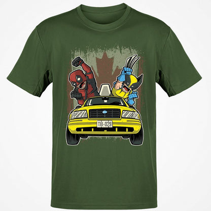 Classic Unisex T-Shirt - H1N82BTT - Military Green - 6